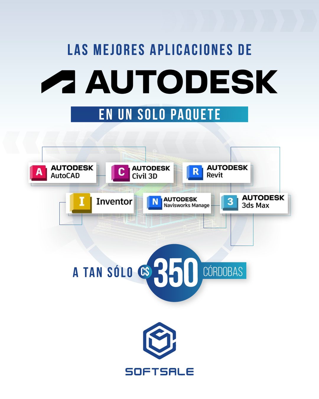 Softsale Facebook ad: Ahora puedes Adquirir tu suite autodesk por suscripcion…