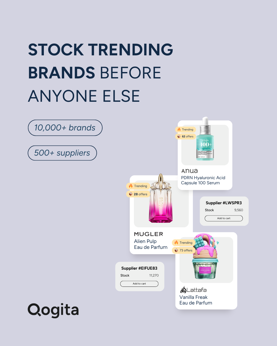 Qogita Facebook ad