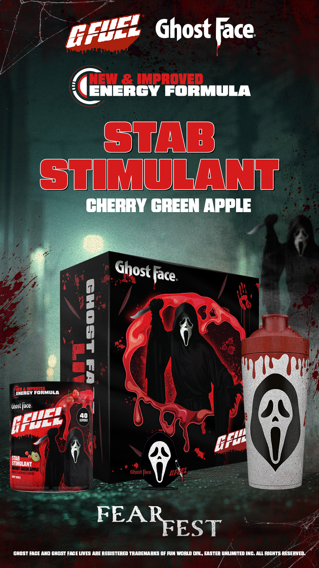 G FUEL Facebook ad