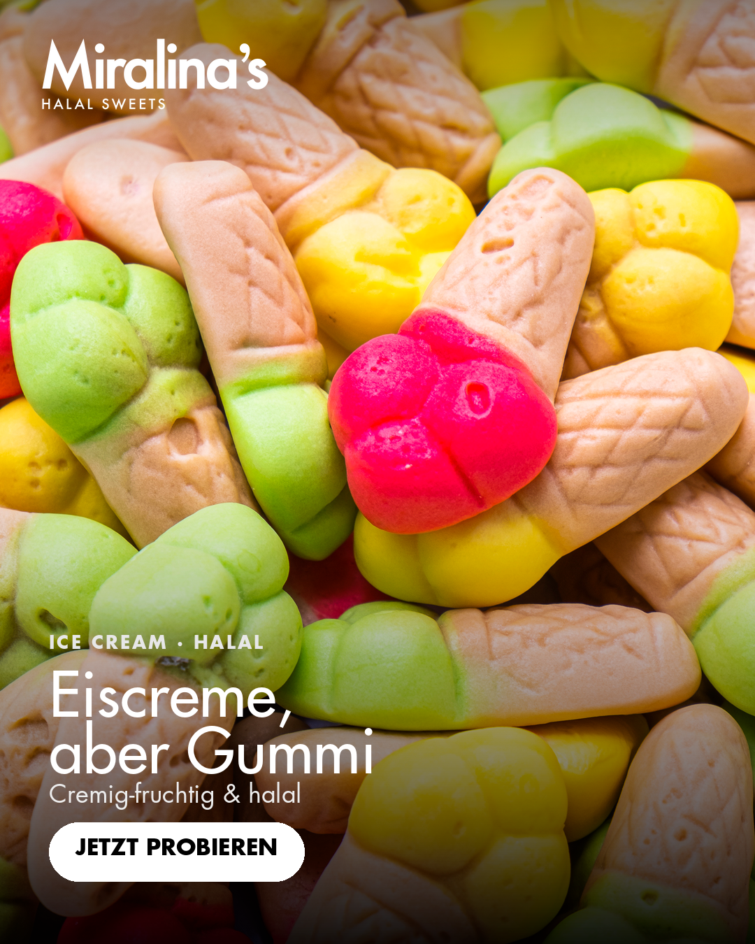 Miralina's Halal Sweets Facebook ad