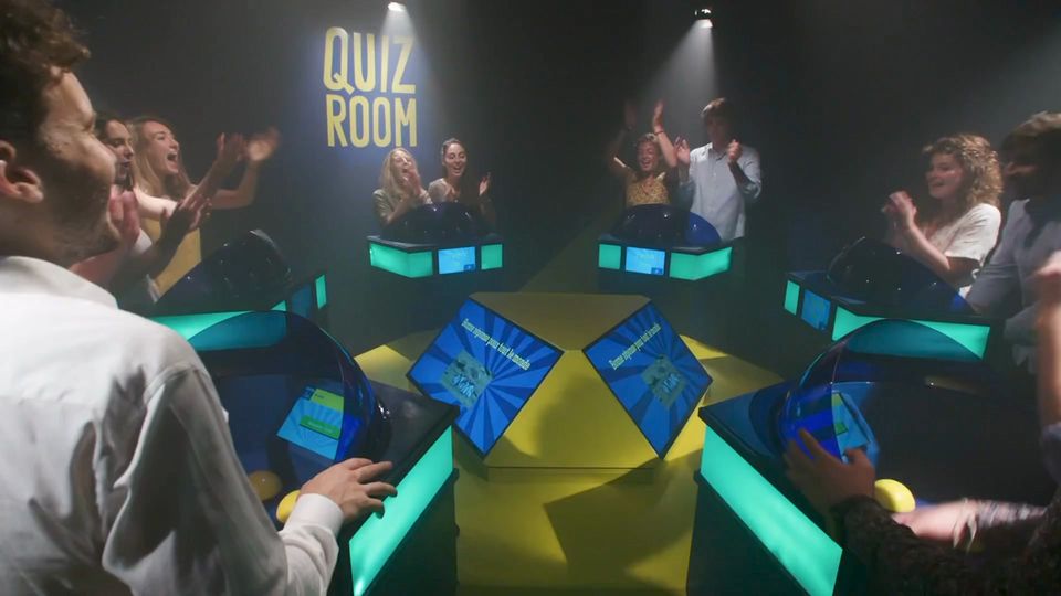 Quiz Room Mons Facebook ad: QUIZ & BLIND TEST