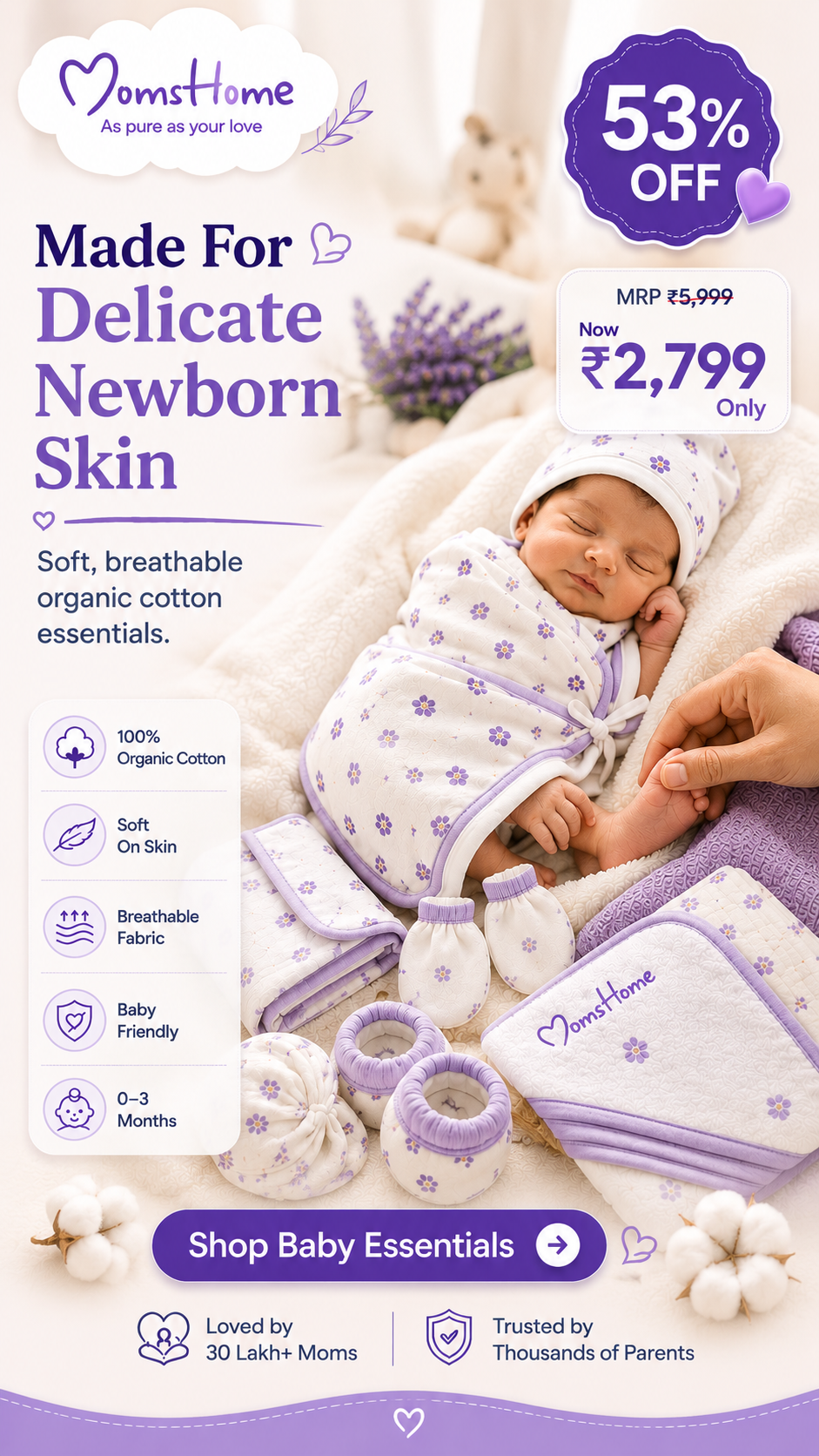MomshomeOrganic Facebook ad