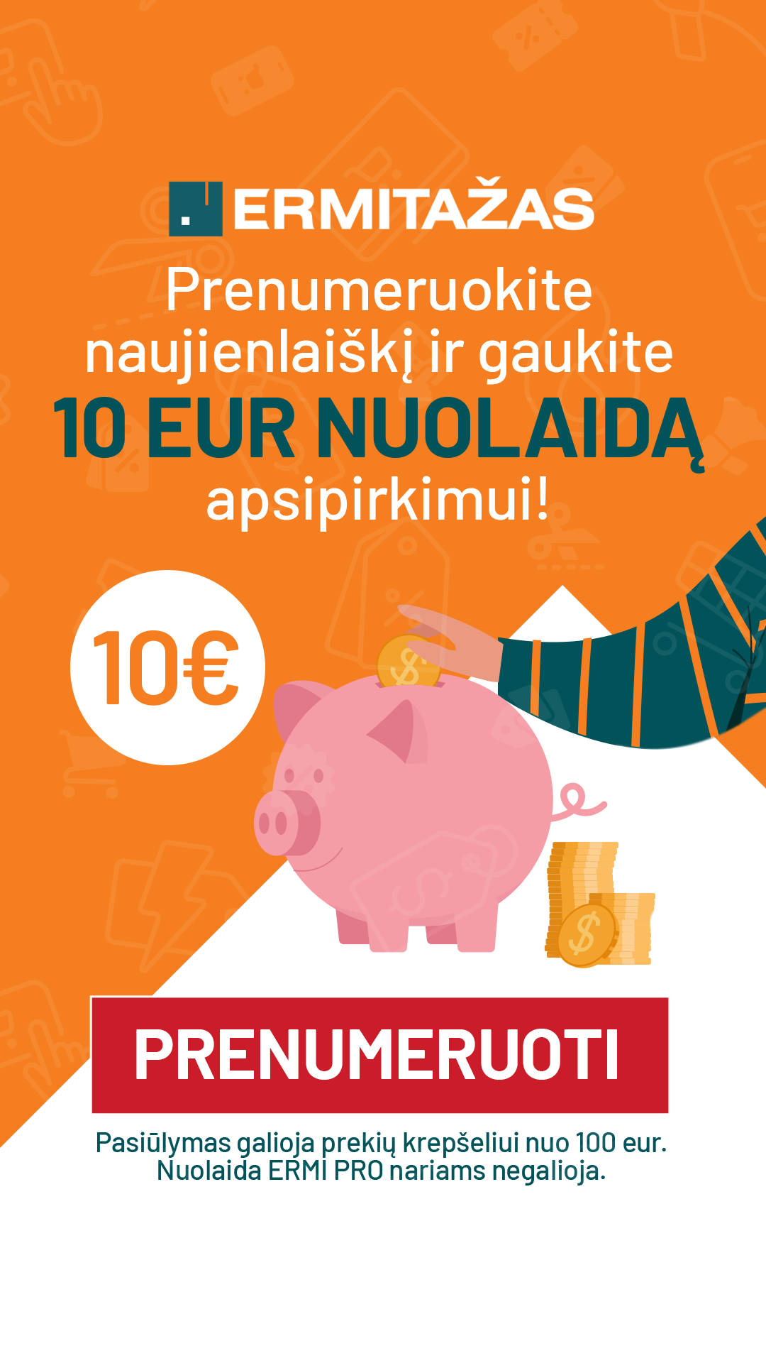 Ermitažas Facebook ad