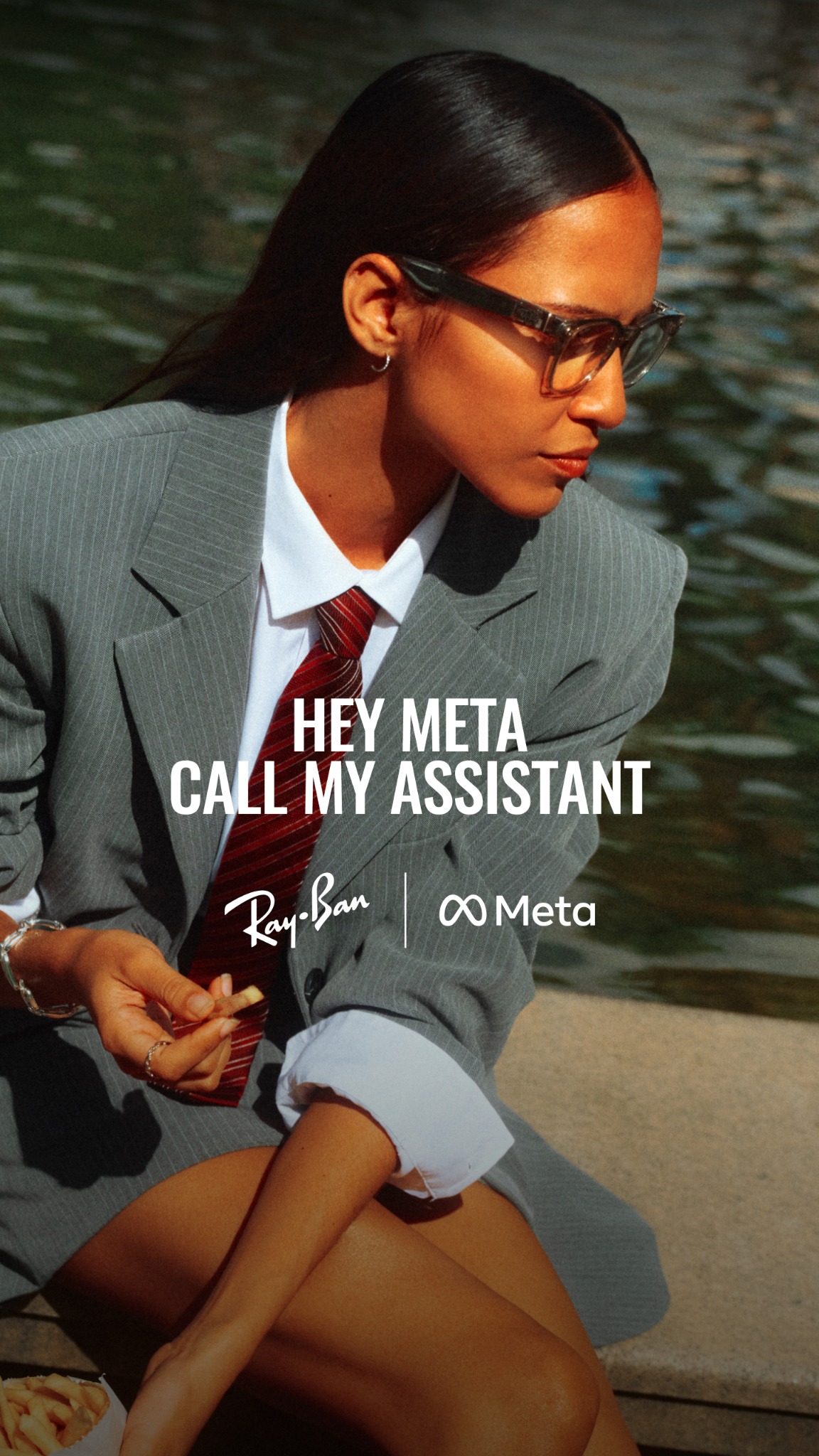Ray-Ban Meta Facebook ad