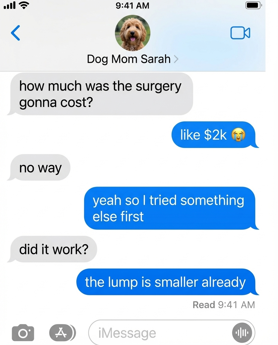 Dog Health Tips Facebook ad