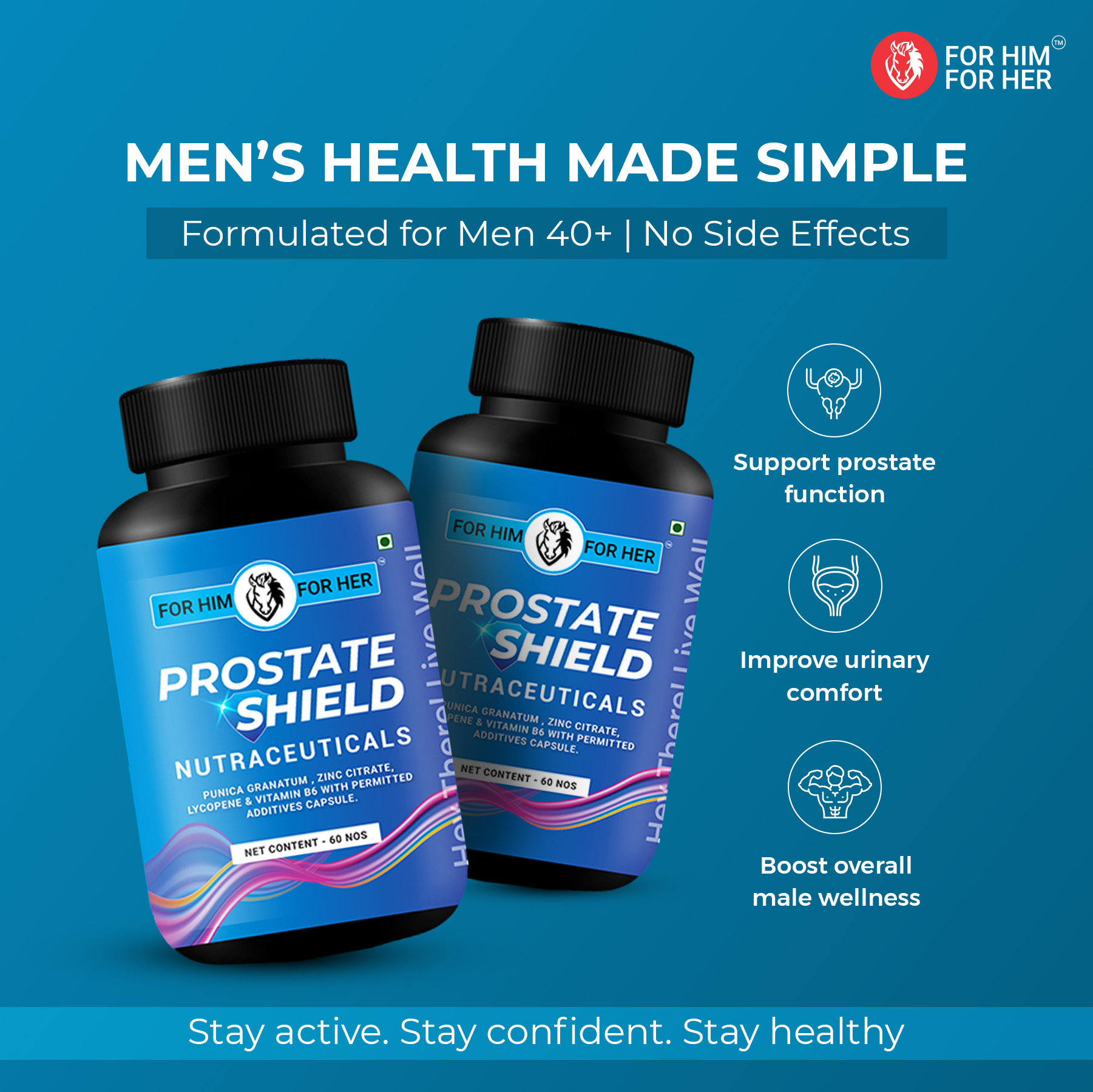 For Him For Her Facebook ad