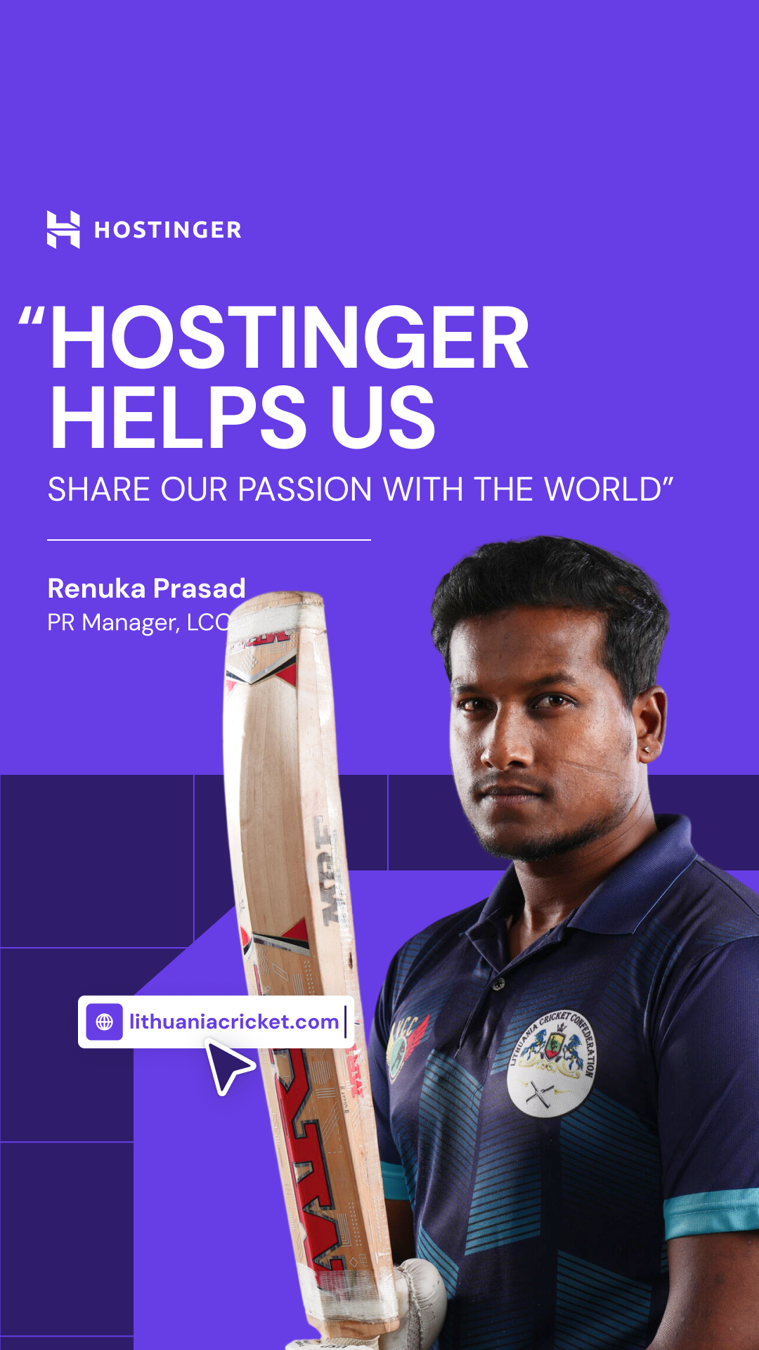 Hostinger Facebook ad from Feb 13, 2026