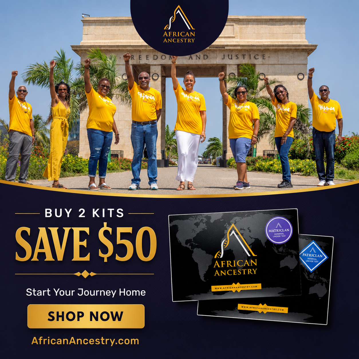 African Ancestry Facebook ad