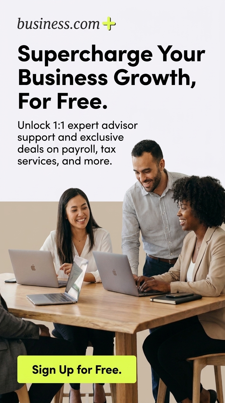 business.com Facebook ad