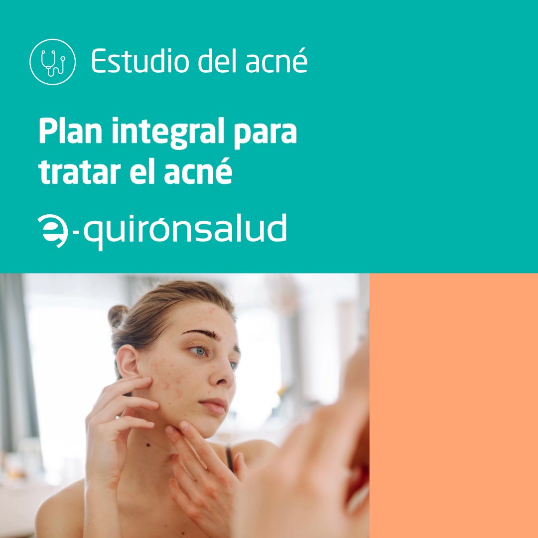 quirónsalud Facebook ad: Estudio del acné