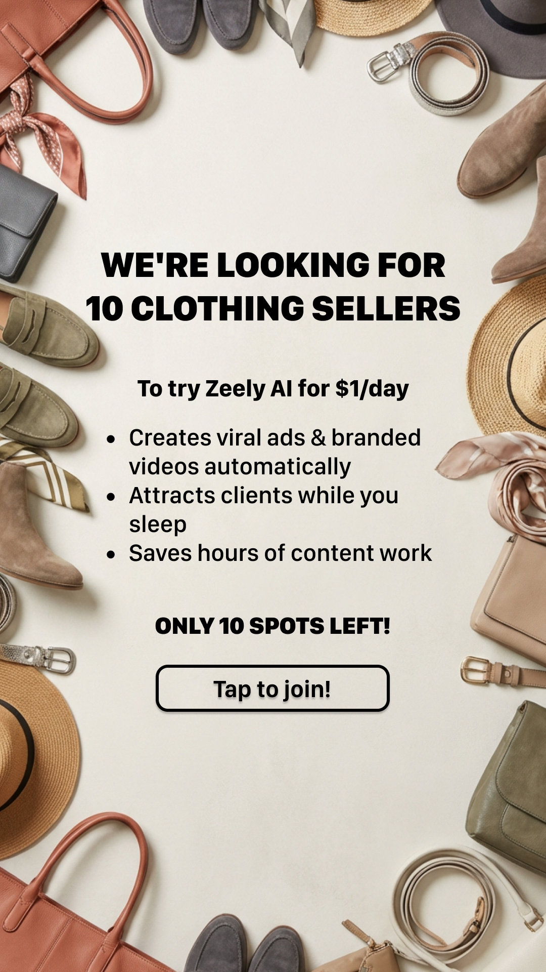 Zeely Facebook ad