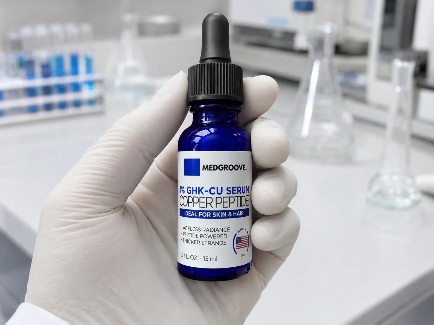 Dr. Jacob Kinson Facebook ad: GHK-Cu Without The Risky Injections