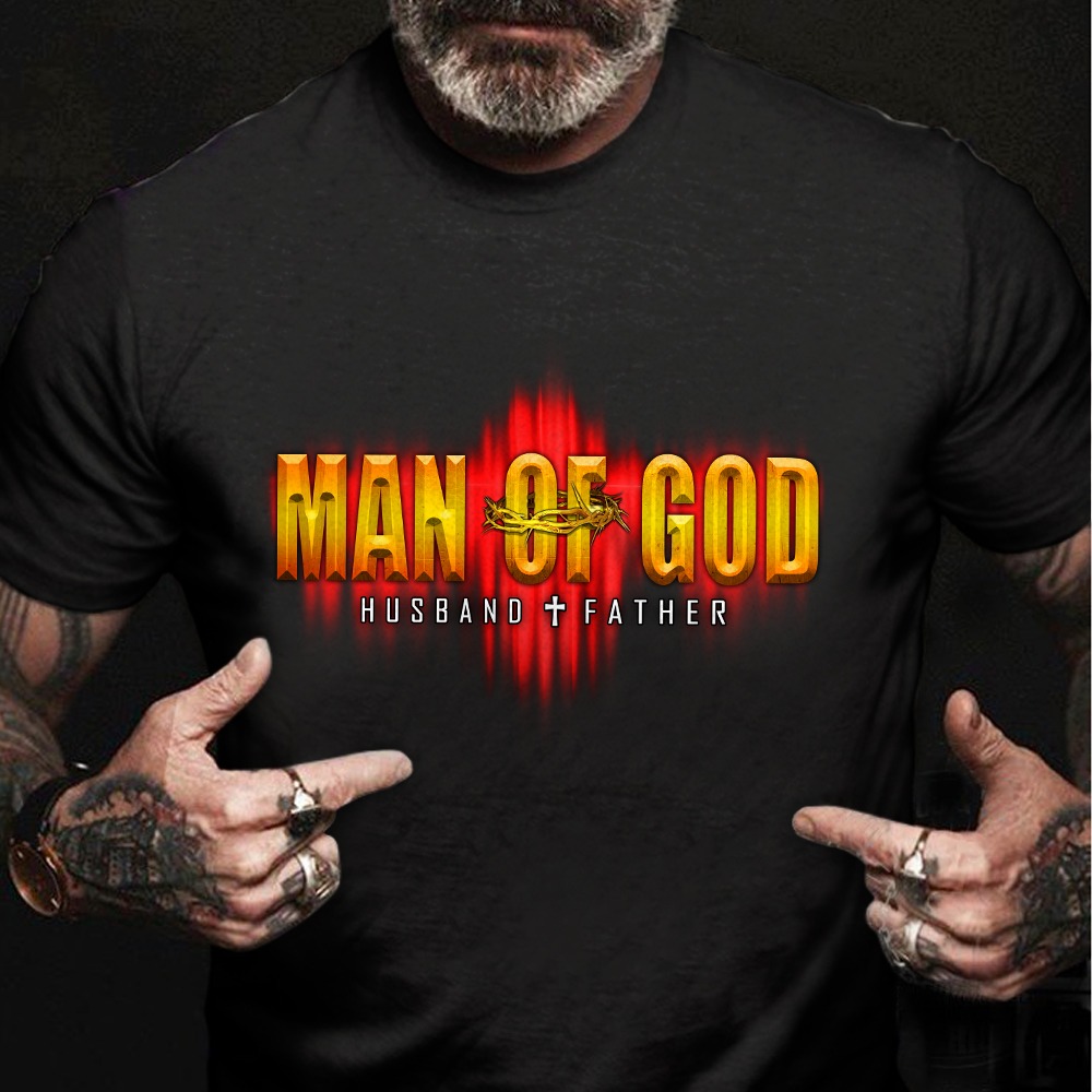 Worship Forever Facebook ad: Man Of God Husband Father Gift Father Day Shirt…