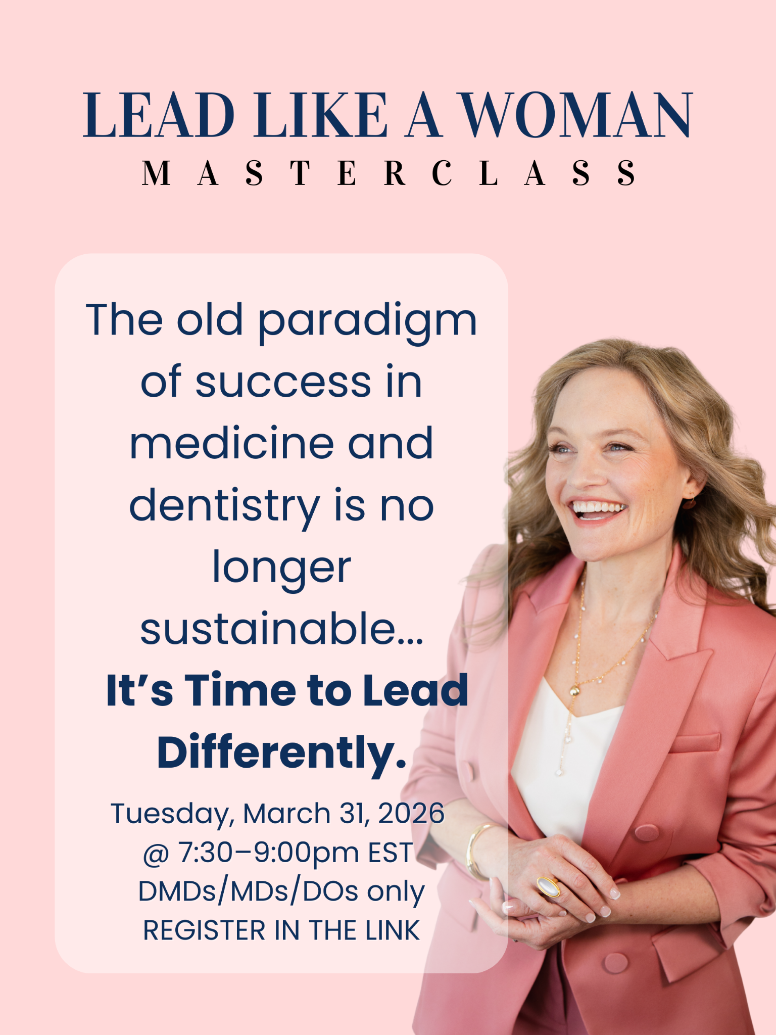 The Business of Happiness Facebook ad: High-achieving Women Physicians and Dentists: It’s Time To…