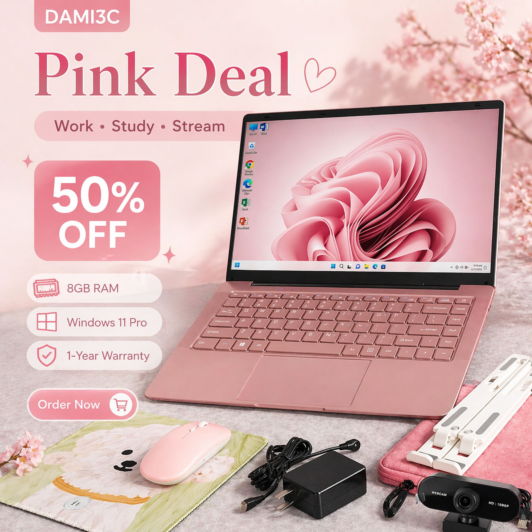 Dami3C Taiwan Philippines Facebook ad