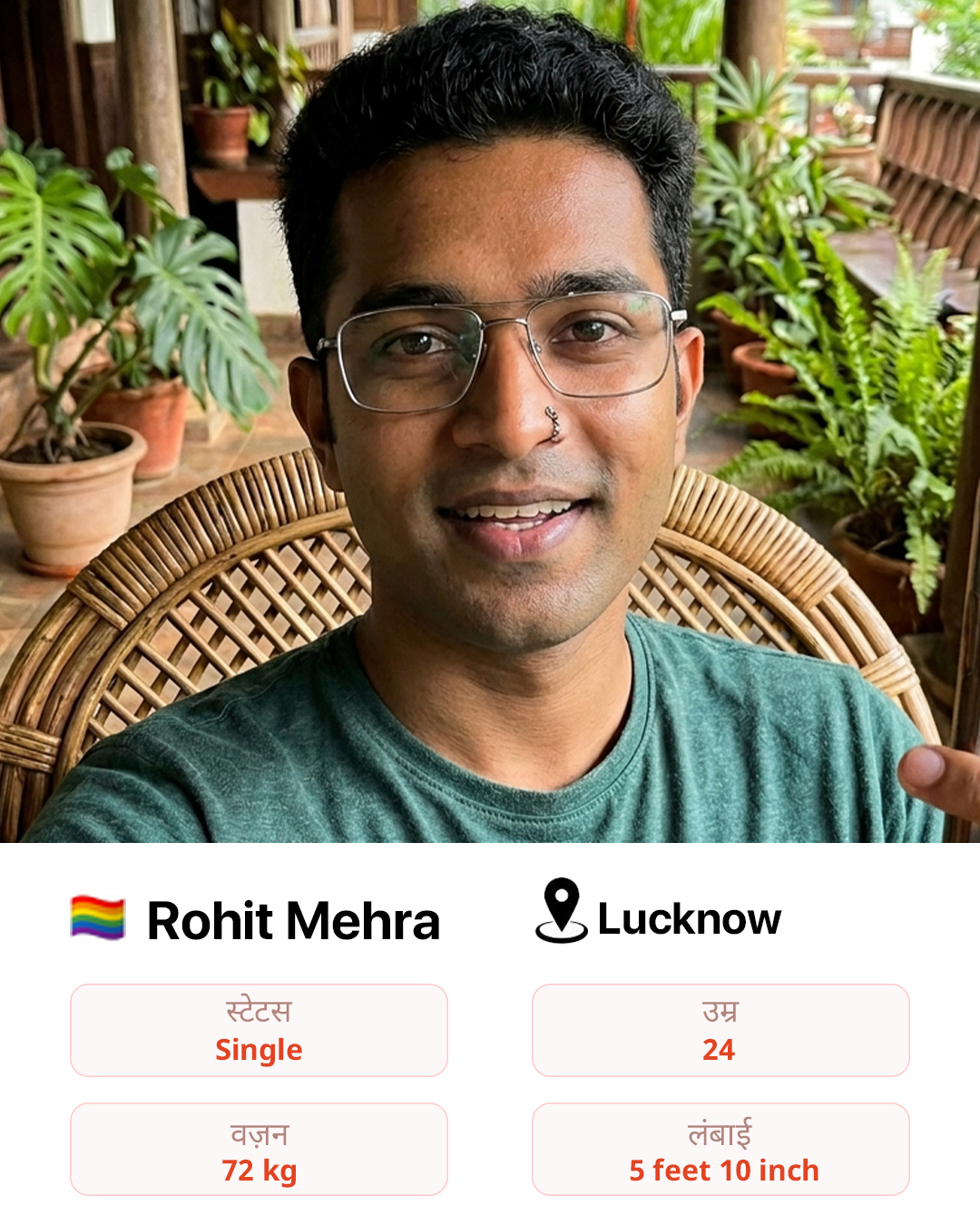 Stick App Facebook ad