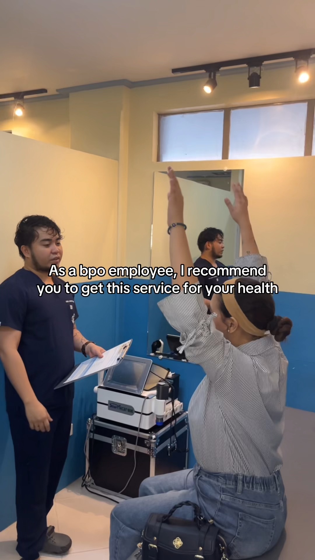 ALPHA Physiotherapy Facebook ad: As a bpo employee, I recommend you to…