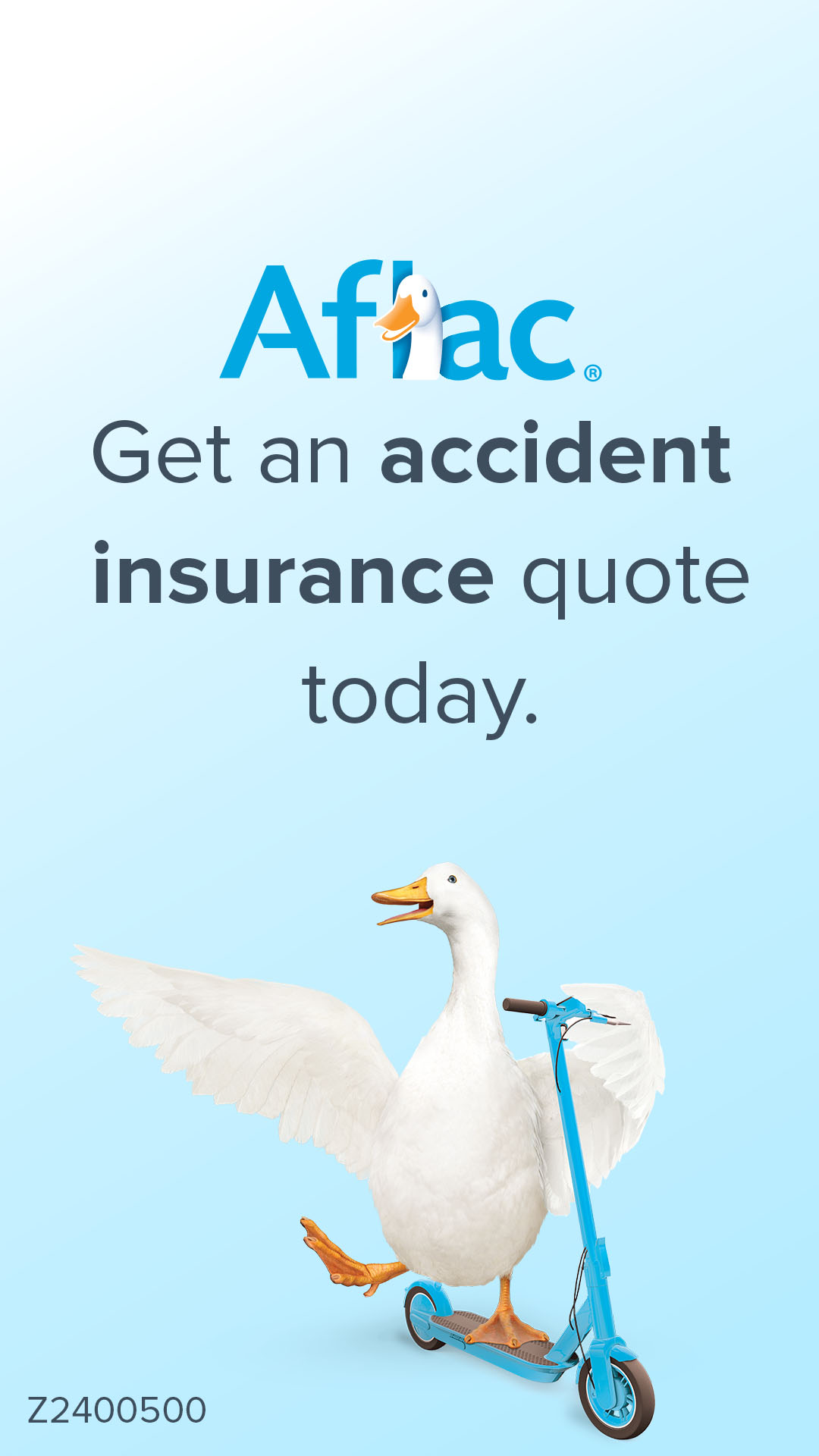 Aflac Duck Facebook ad