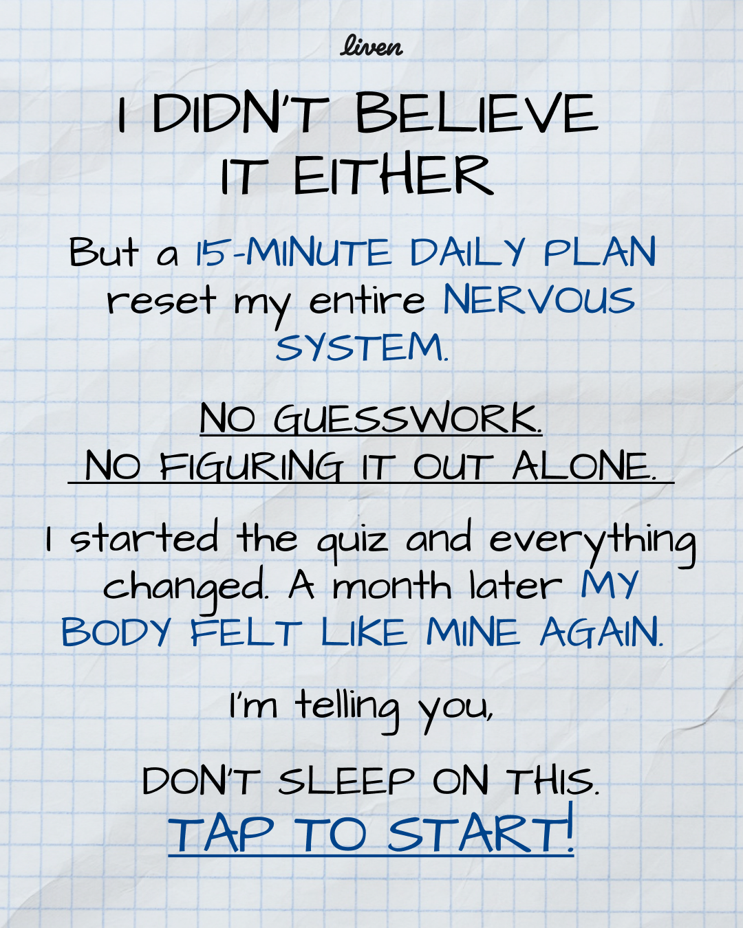 Self-Discovery Community Facebook ad