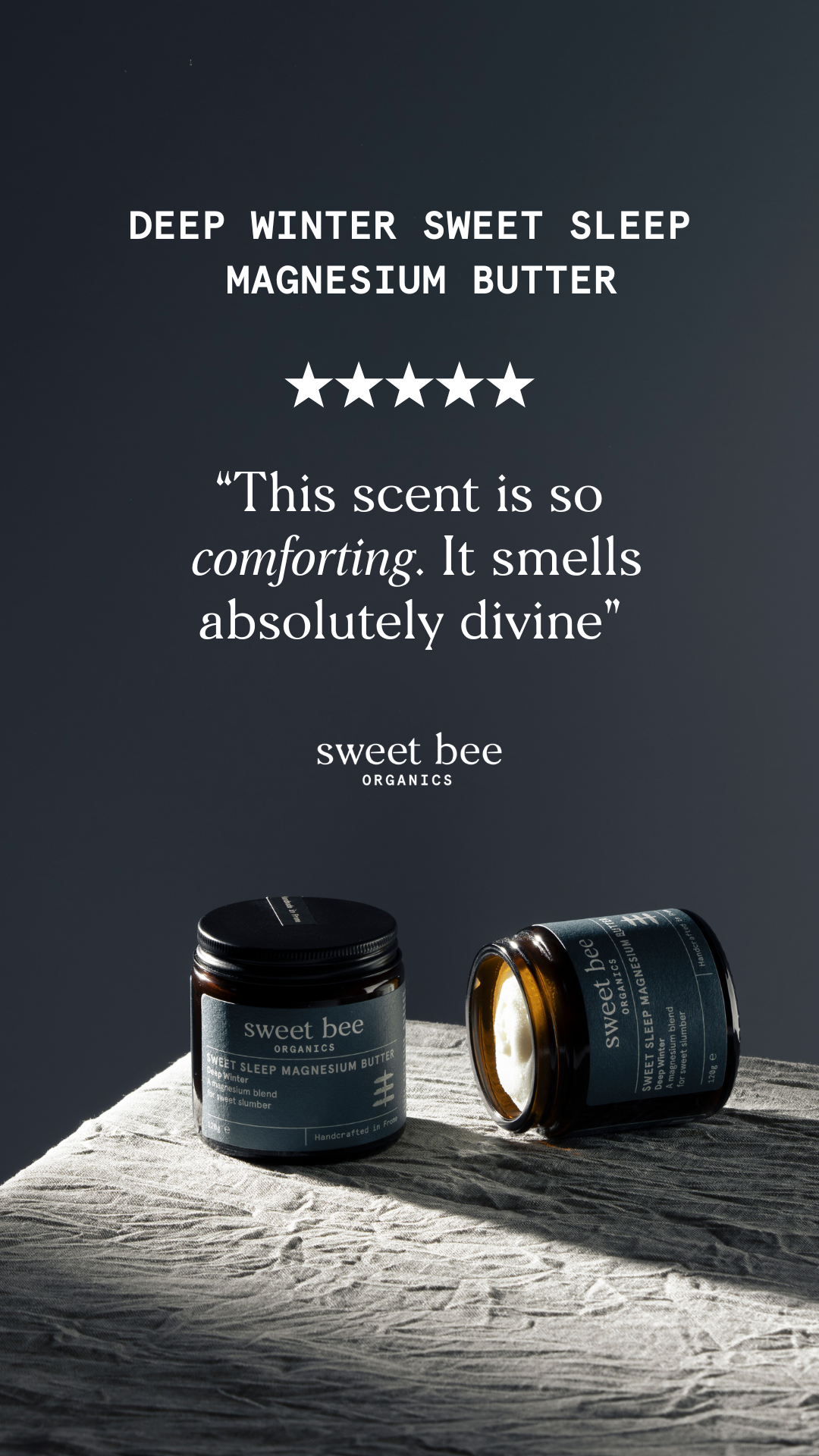 Sweet Bee Organics Facebook ad