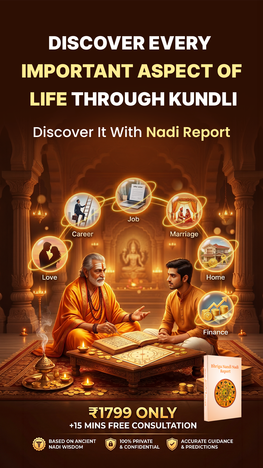 Vedic Nadi Jyotish Facebook ad