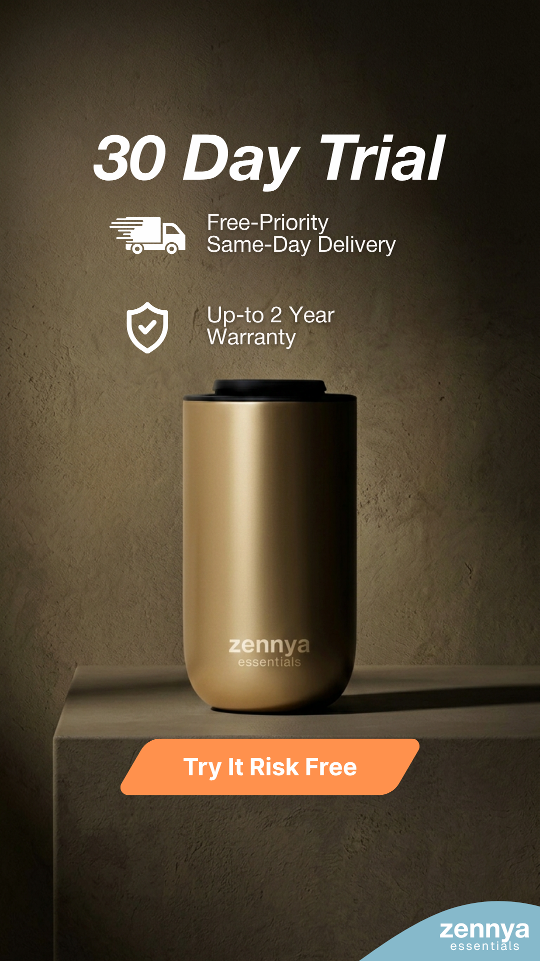 Zennya Essentials Facebook ad from Aug 10, 2026
