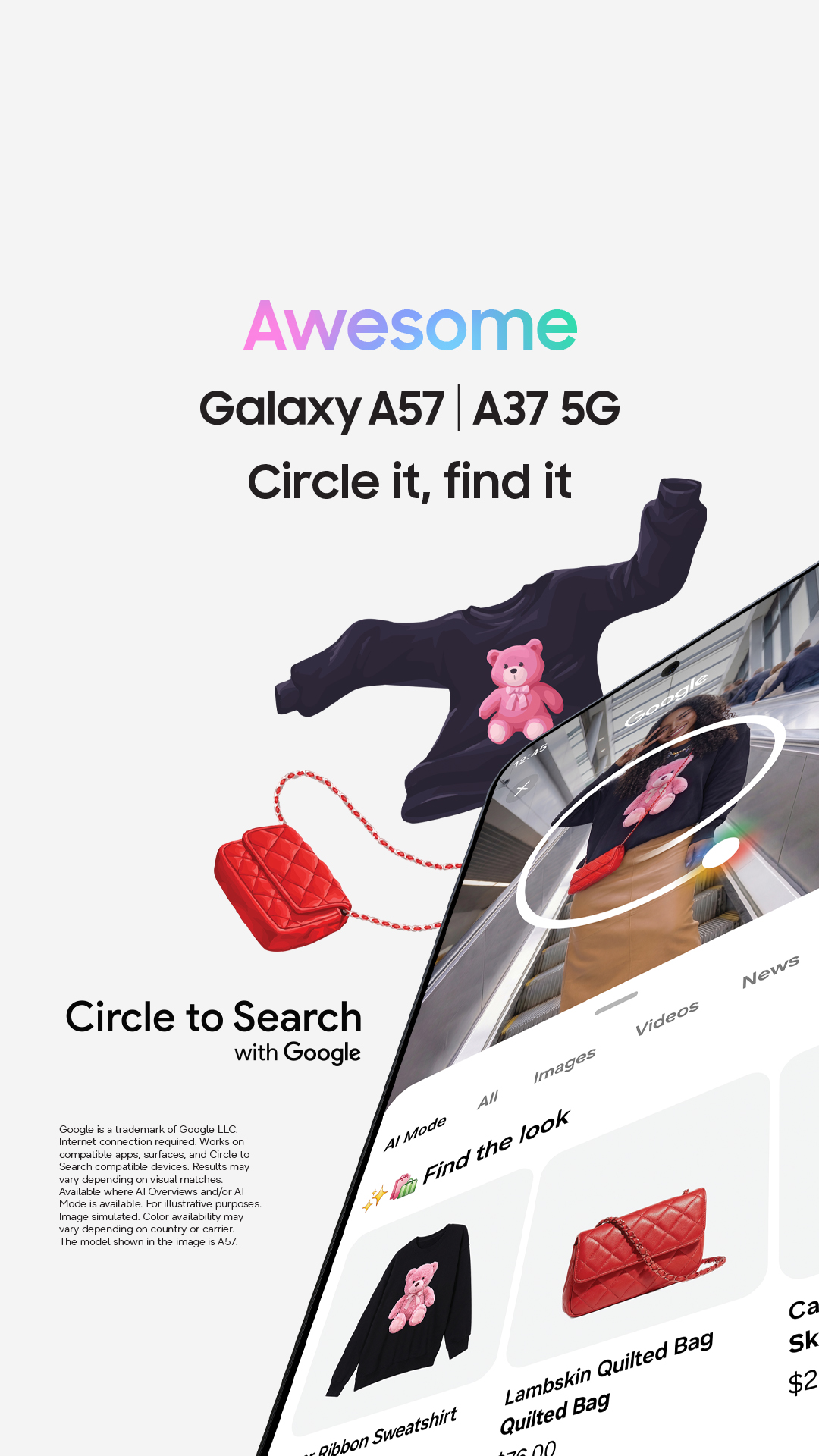Samsung Facebook ad