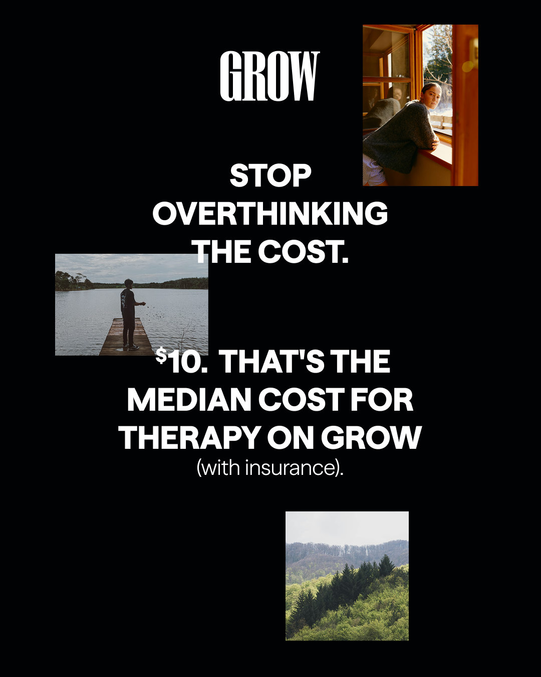 Grow Therapy Facebook ad