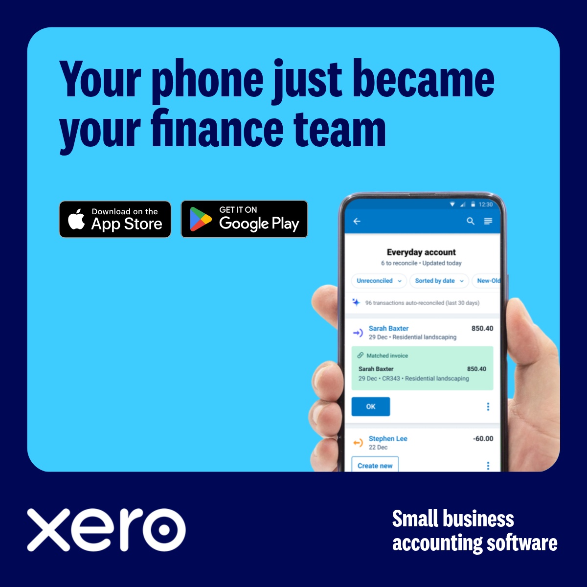 Xero Facebook ad