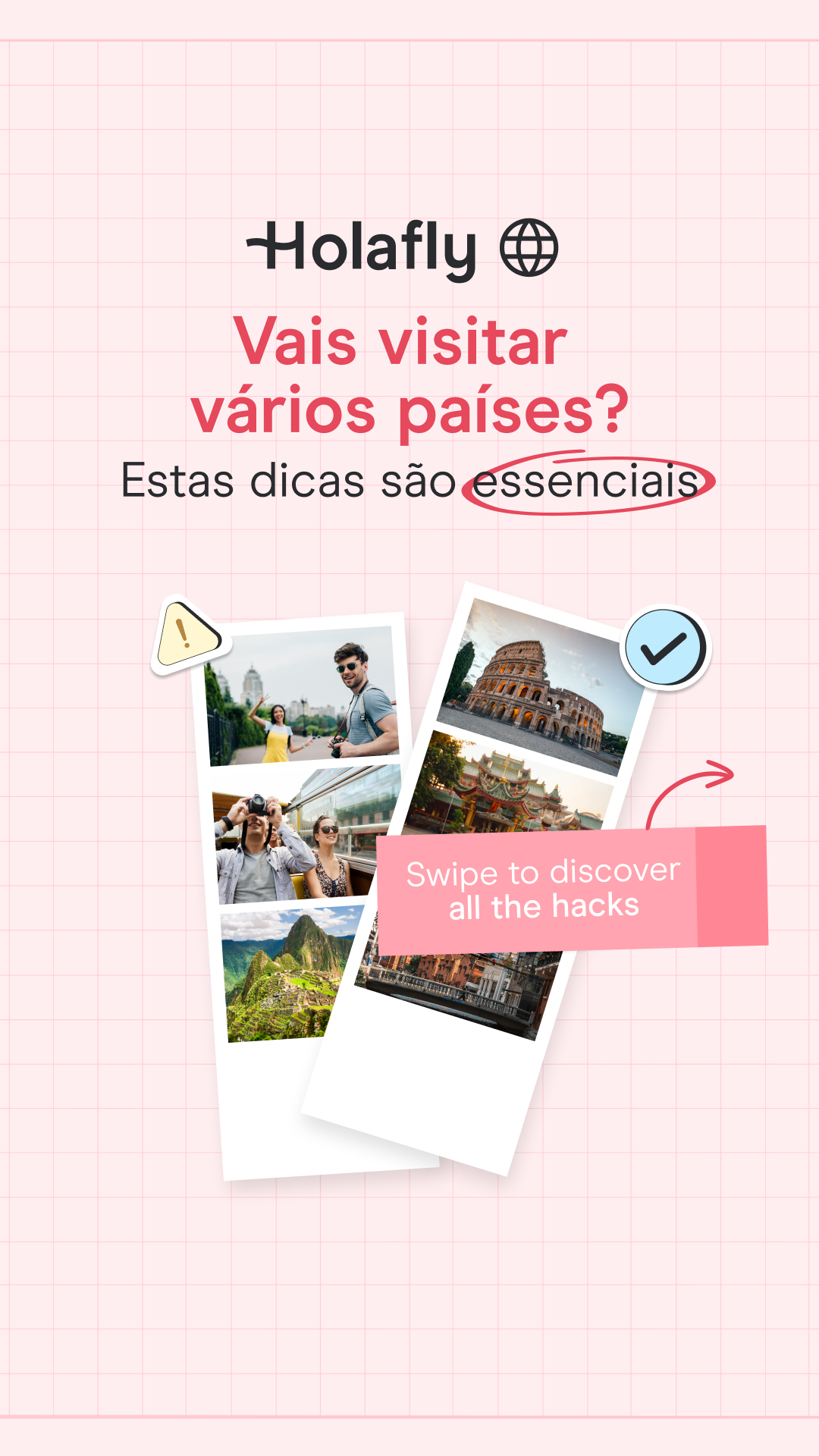 Holafly Portuguese Facebook ad