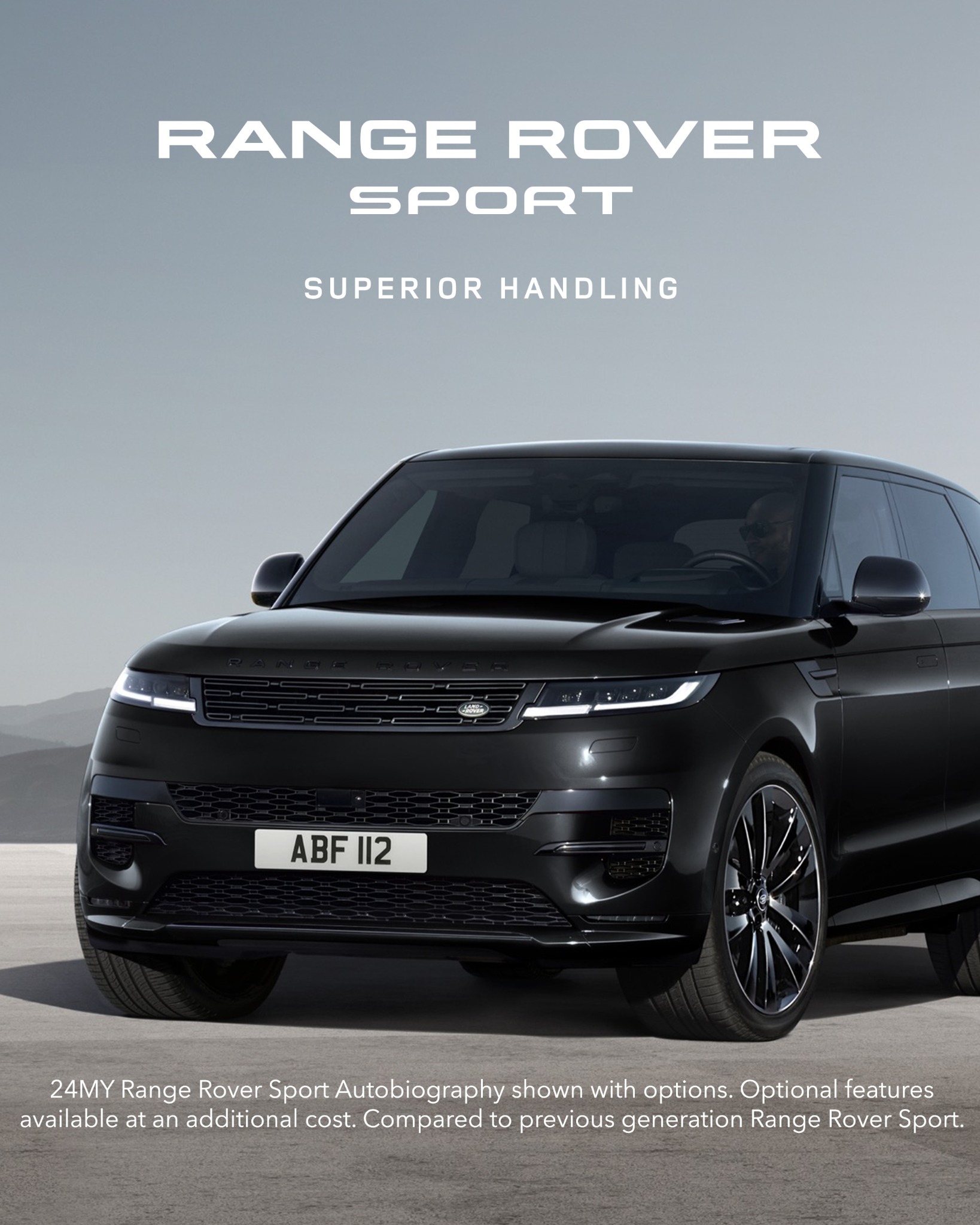 Range Rover Facebook ad