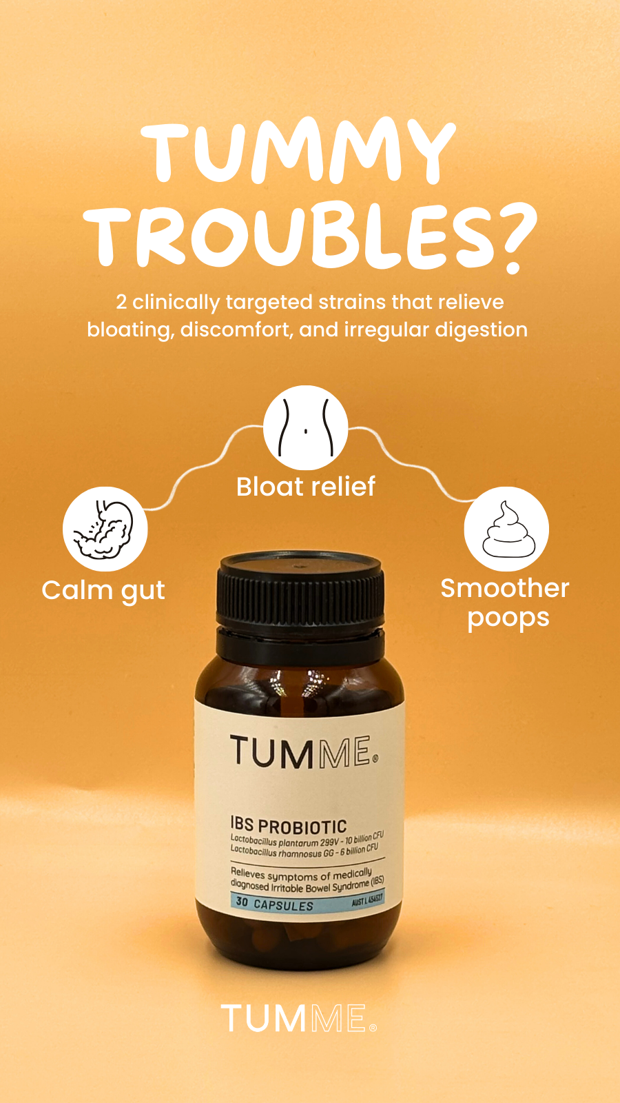 Tumme Facebook ad from Oct 20, 2025