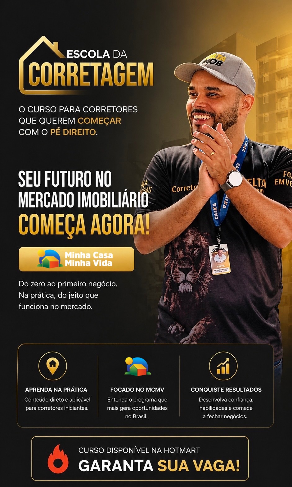 Celtaimob Facebook ad: Comece no Mercado Imobiliário do Jeito Certo