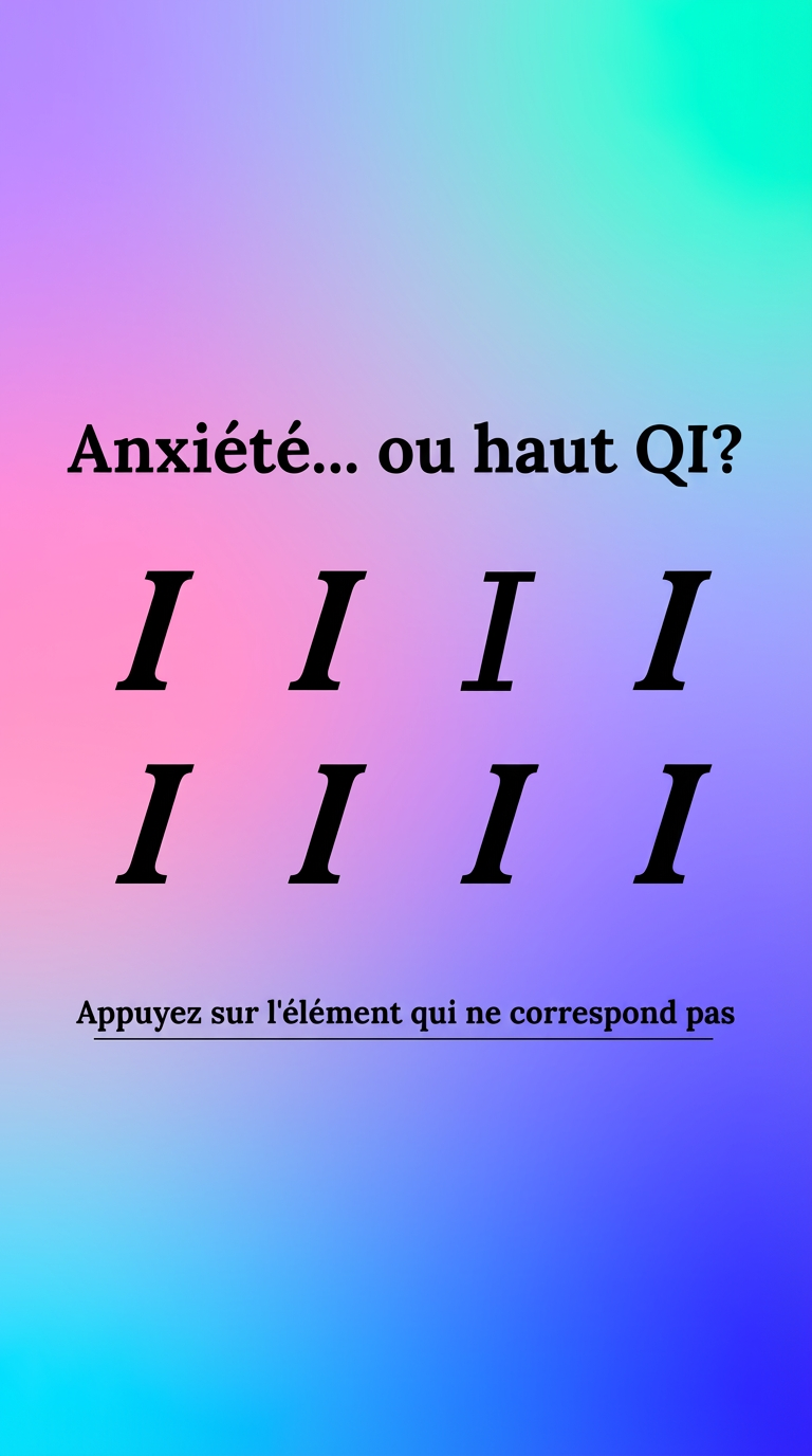 International IQ test Facebook ad