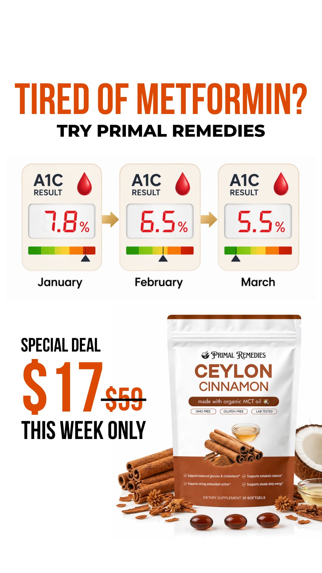Healthy Living After 50 Facebook ad: OFFERS ENDS TODAY 23.59