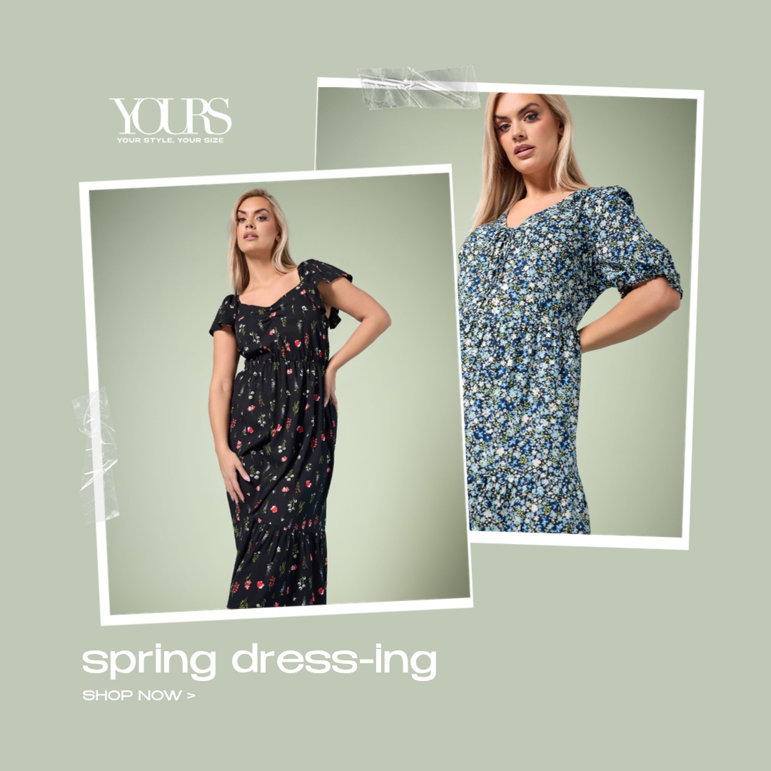 Yours Clothing Facebook ad