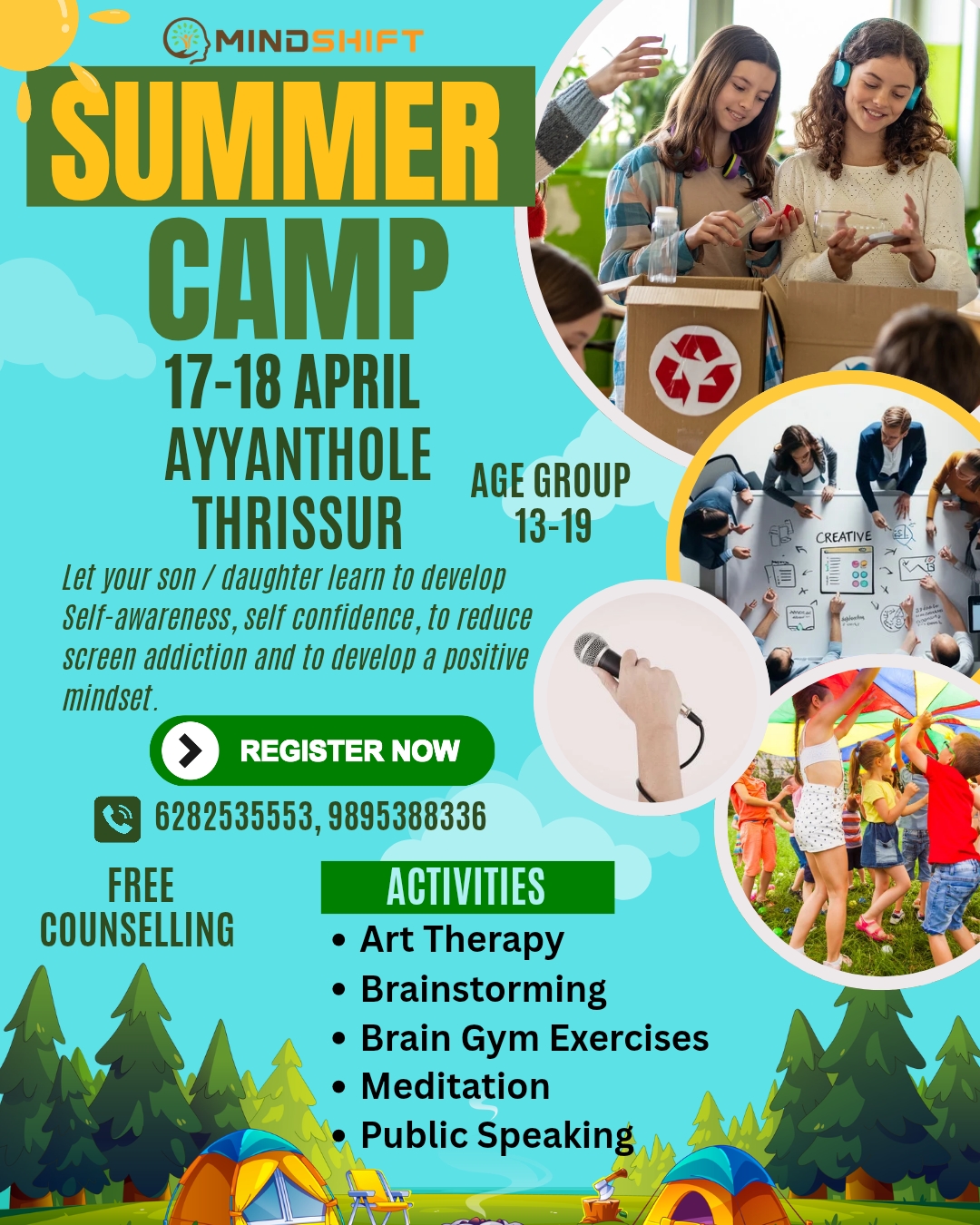 Mindshift Academy Facebook ad from Apr 9, 2026