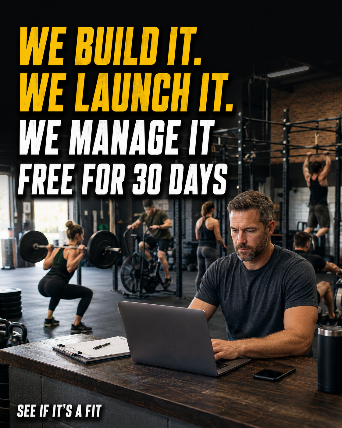 Big Little Gyms Facebook ad