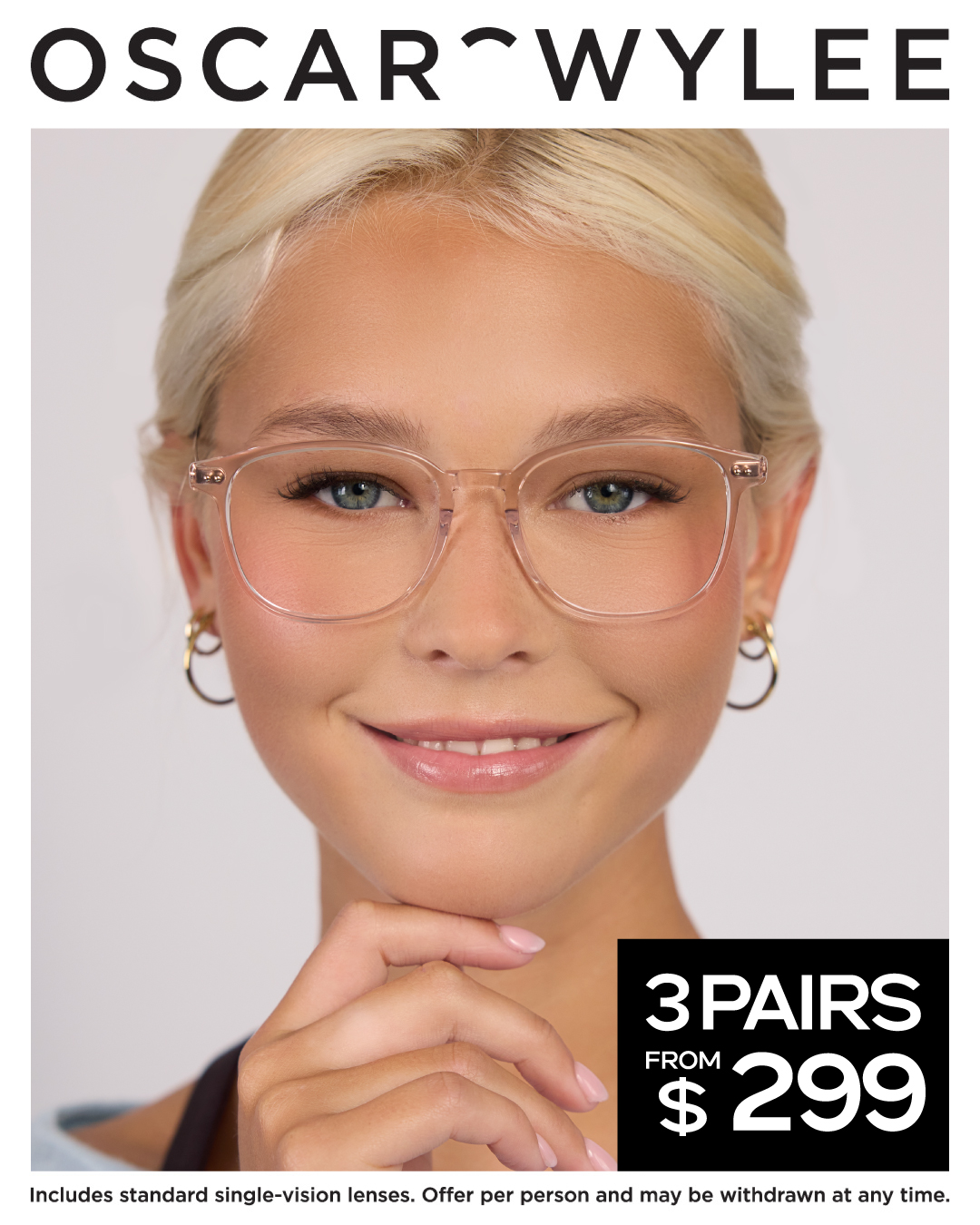 Oscar Wylee Eyewear Facebook ad