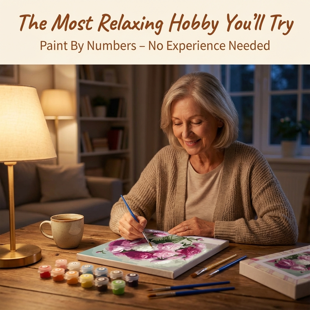 Paint by Numbers - DIY Facebook ad