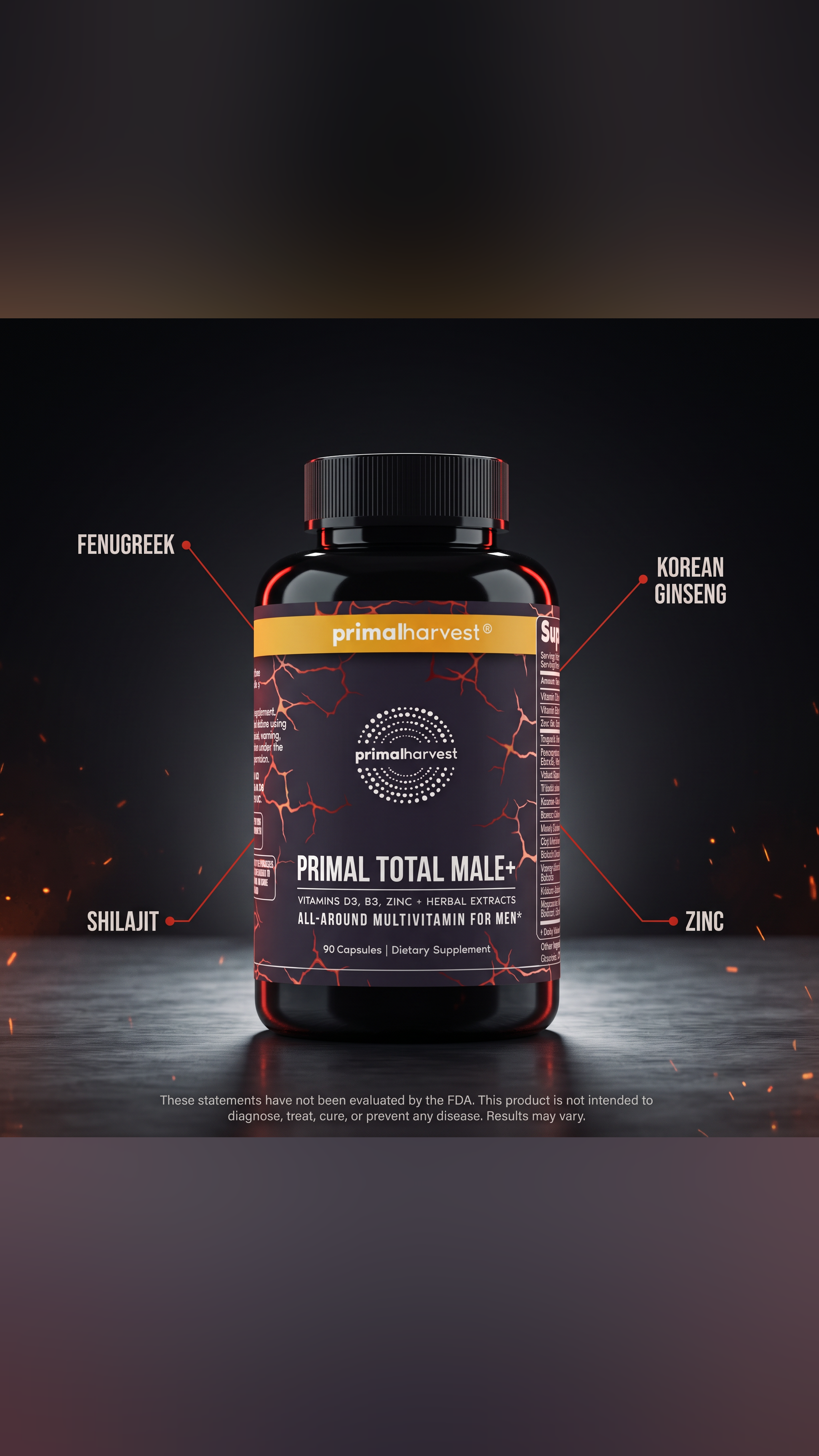Primal Harvest Facebook ad: Support Healthy Hormone Levels