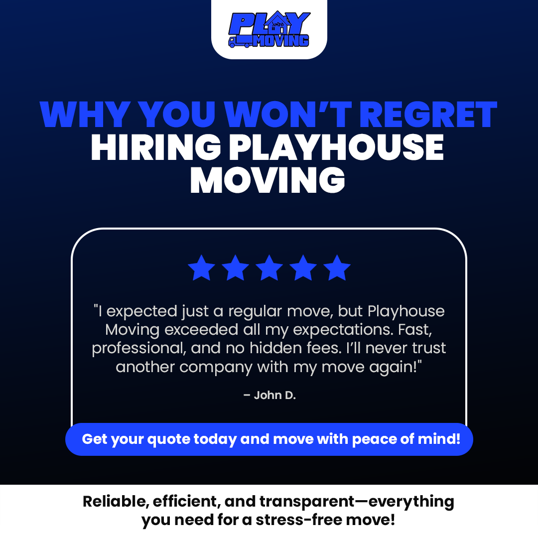 Play House Moving Facebook ad: Your Move, Our Mission: Done Right