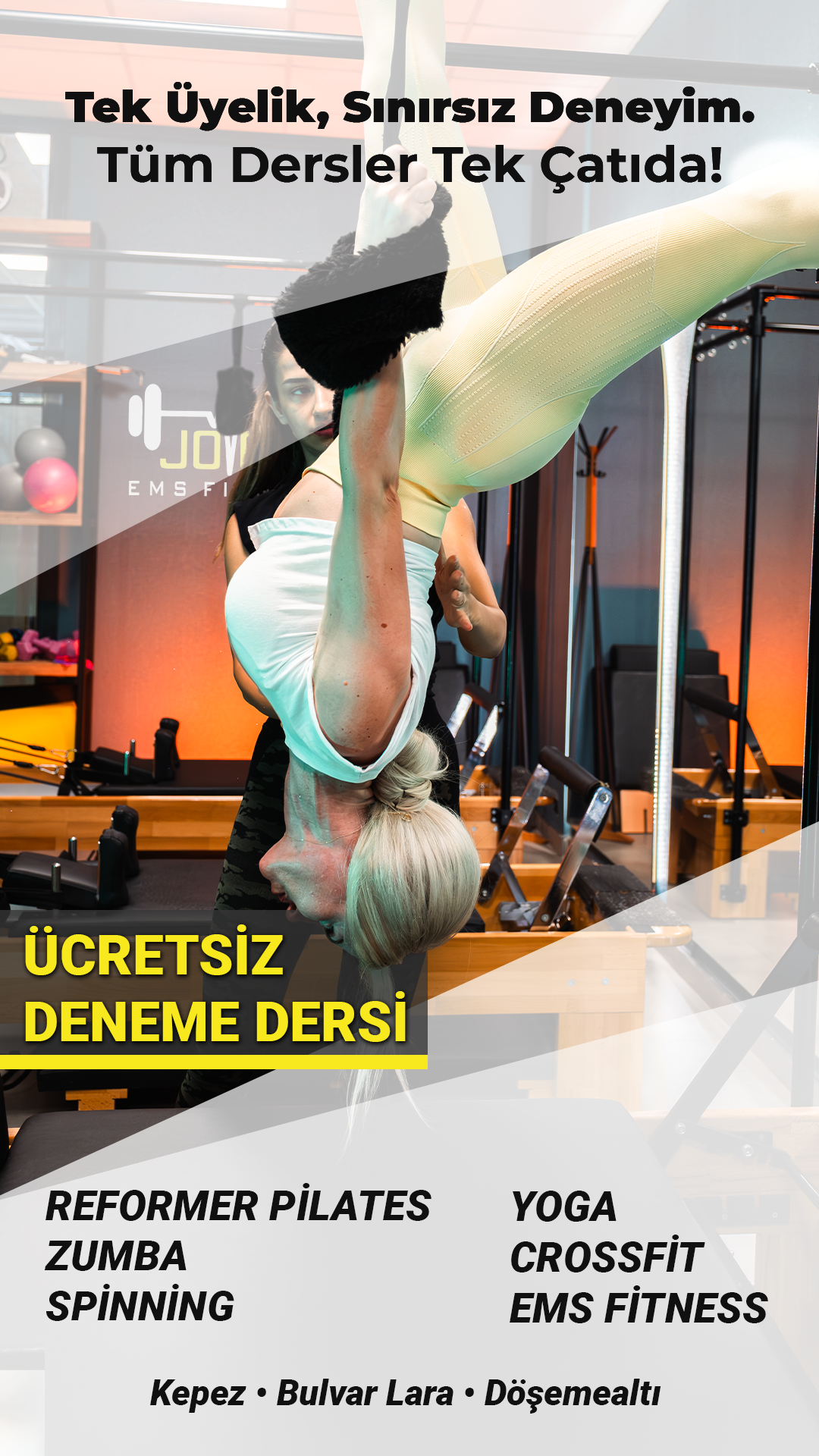 Joven EMS Fitness Turkey Facebook ad from Jan 29, 2026