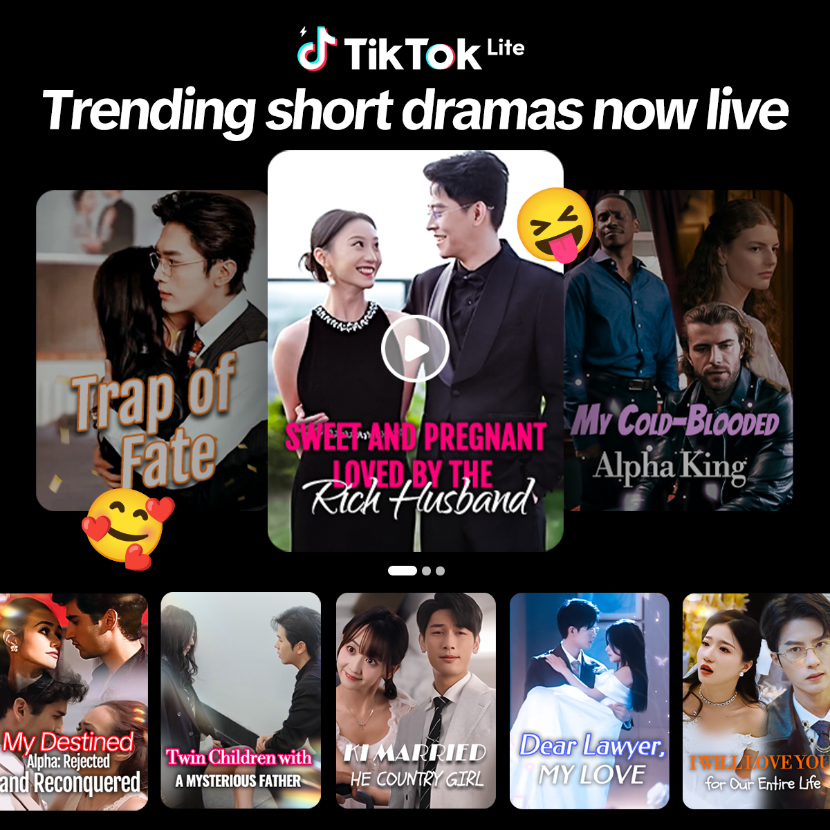 TikTok Lite Facebook ad