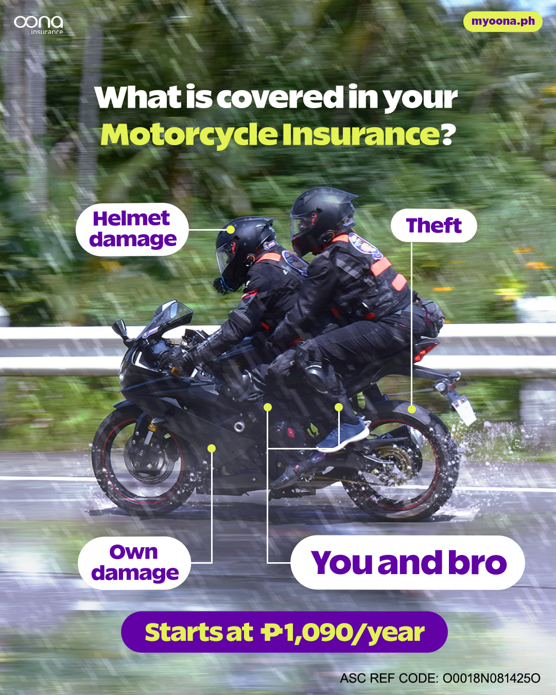 OONA Insurance Philippines Facebook ad