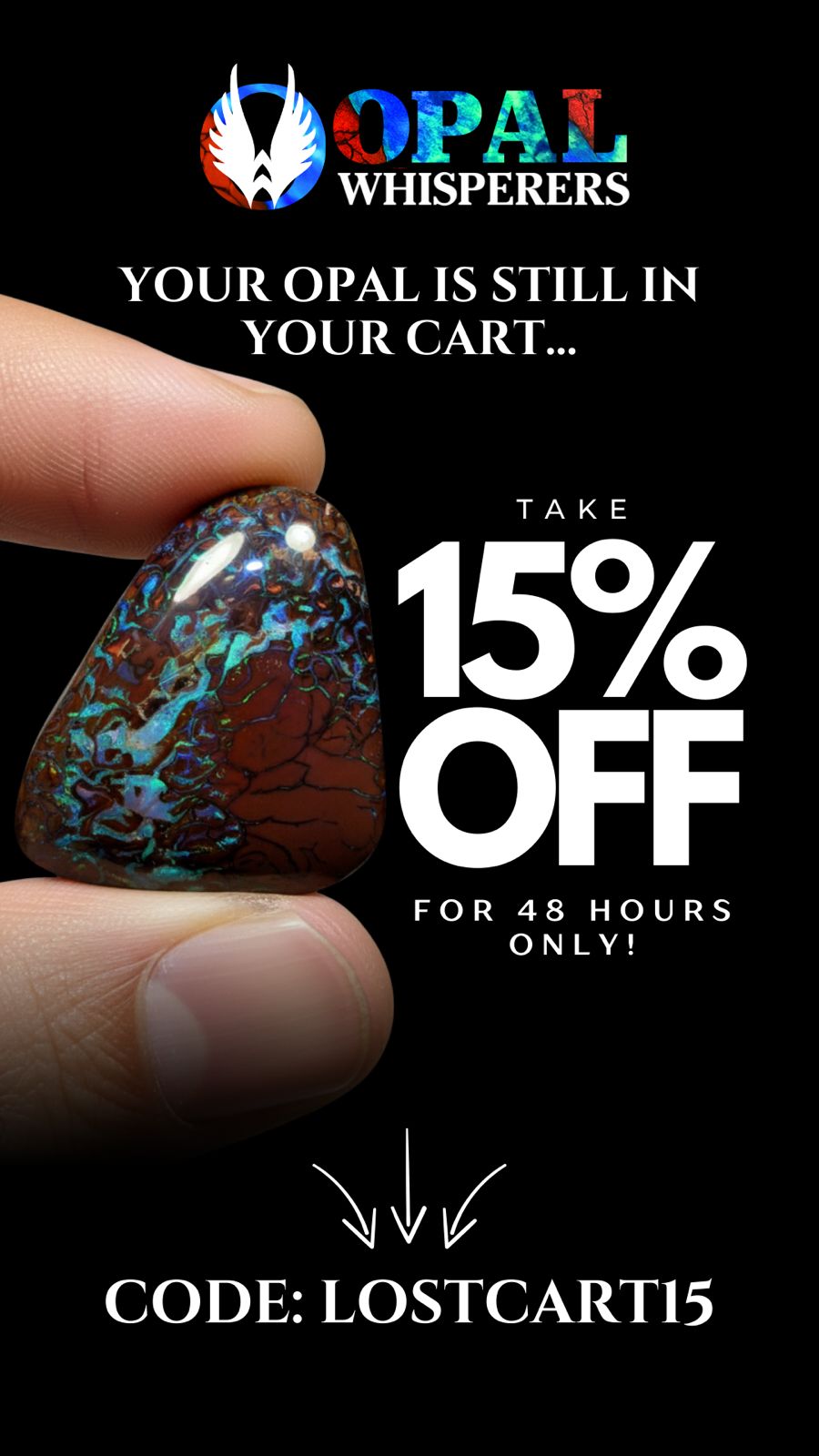 Opal Whisperers Facebook ad