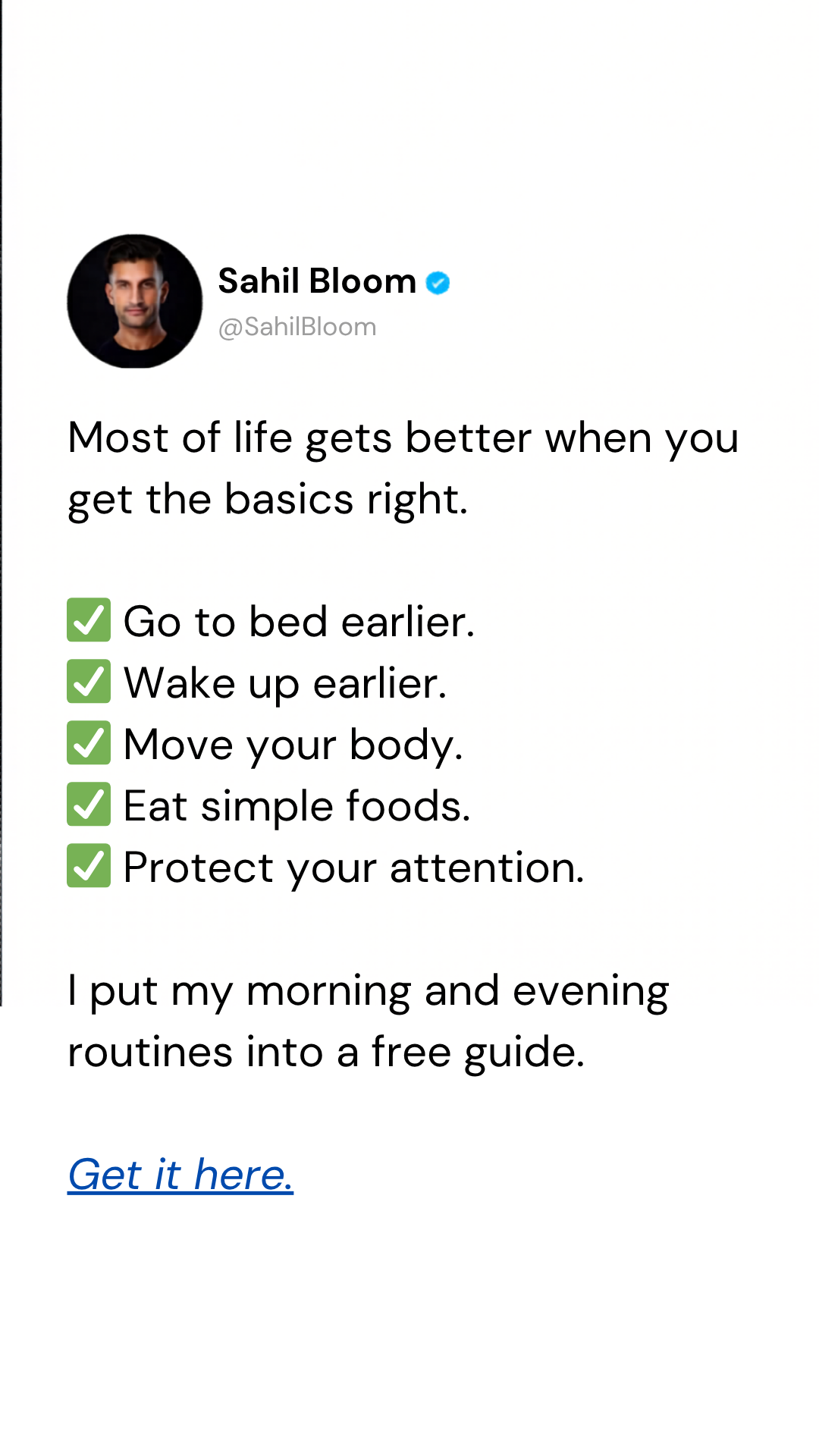 Sahil Bloom Facebook ad