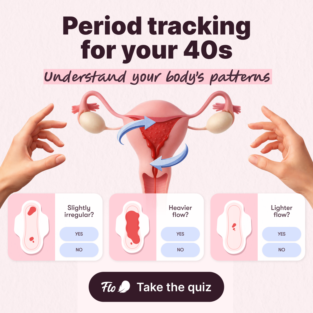 Flo App Facebook ad