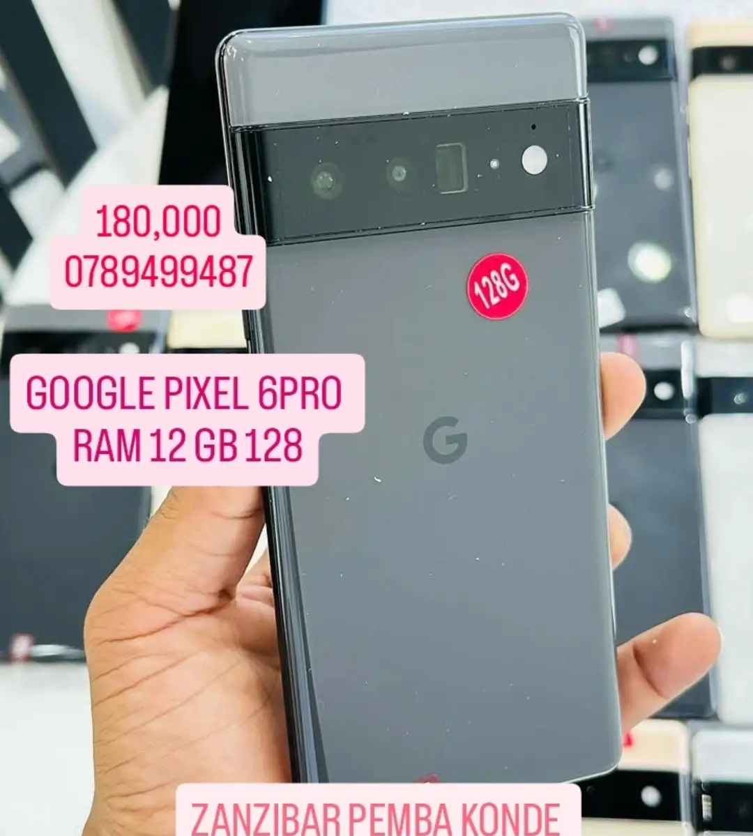 discount_.electronics Facebook ad: Google pixel 6 PRO 180,000/