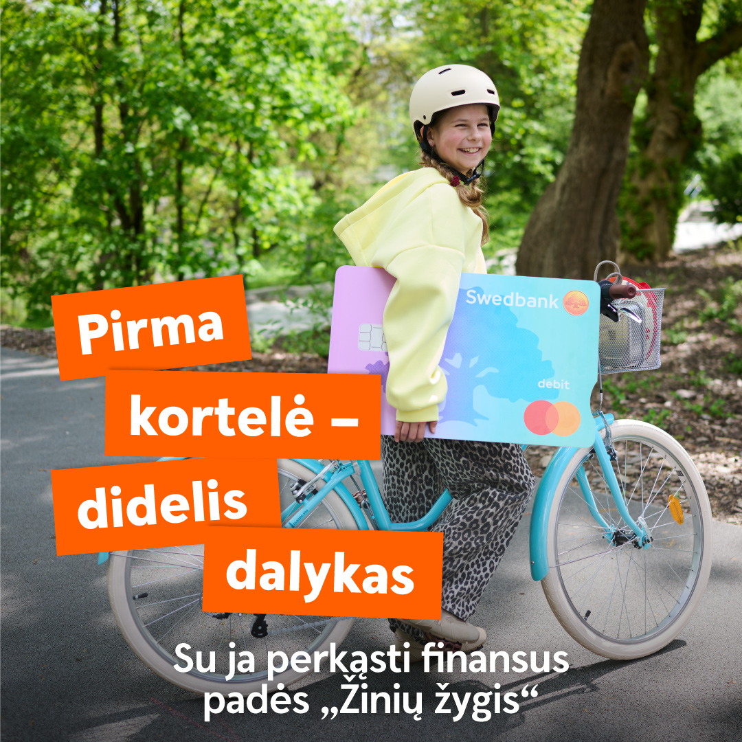 Swedbank Lietuvoje Facebook ad